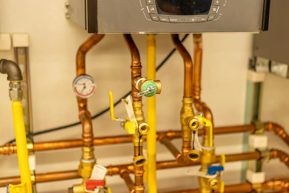 Licensed technician providing Slab Leak Repair for a homeowner in Greene